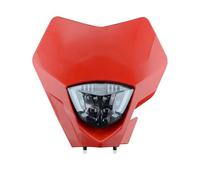 GLBLPEXELR faro delantero moto Para GASGAS CE 2021 2022 2023 Faro LED Motocicleta Carenado(Red Headlight Comp)