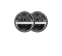 GLBLPEXELR Faros para motocicleta Para SUZUKI Para Jeep Para Wrangler Para Ford Faro LED Redondo De 7 Pulgadas Para Motocicleta Y Todoterreno(2 pcs J004A4)