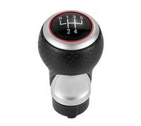 GLBLPEXELR Pomo de cambio de cuero Para A3 Para A4 Para A6 S4 B6 B7 B8 Para Q5 8T 8R Cabeza De Cambio Marchas Manual Coche 5/6 Velocidades(QP115-R13524)