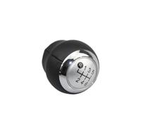 GLBLPEXELR Pomo de cambio de cuero Para Toyota Para Corolla Para Yaris Para RAV4 2007 2008 2009 2010 2011 2012 2013 Perilla De Palanca Cambio Velocidad 5/6(Silver 6 Speed)