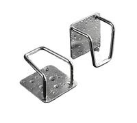 GLBMLMTHZP 1-2 piezas de soporte for esponja fregadero cocina, almacenamiento drenaje, bola alambre acero inoxidable autoadhesiva, organizador cepillos trapo, ganchos pared Gancho para baño(1pc)