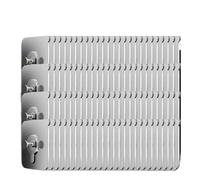 GLBMLMTHZP 10/100 piezas de ganchos pared autoadhesivos transparentes for marcos fotos, relojes, tornillo, sin perforaciones, clavos, organizadores for colgar perchas Gancho para baño(100PCS)