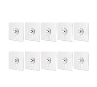 GLBMLMTHZP 10/20 ganchos adhesivos de pared for pósteres, marcos fotos, relojes, tornillo sin perforaciones, organizadores for cocina y baño Gancho para baño