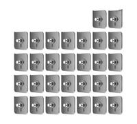 GLBMLMTHZP 10/50 piezas de ganchos autoadhesivos resistentes for marcos fotos, transparentes sin costuras for colgar relojes en la pared Gancho para baño(30pcs)