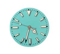 GLBMLMTHZP 29mm colorido reloj reloj + reloj manos conjunto verde luminoso accesorios de relojes relojes de reloj for NH35 / NH36 / 8215 / Compatible con Mingzhu 2813 Movimiento. Esfera del reloj(Ligh