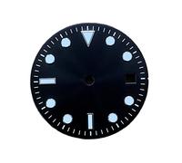 GLBMLMTHZP Accesorio reloj de reloj verde luminoso 28.5mm adecuado for montaje 8215.2813 Movimiento automático Esfera del reloj(Noir)