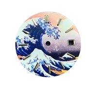 GLBMLMTHZP Accesorios de reloj 28.5mm El dial de surf no luminoso es adecuado for el montaje 2813, 8215, 2824 Movimiento automático Esfera del reloj