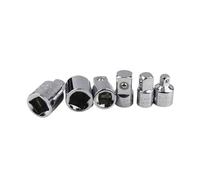 GLBMLMTHZP Adaptador de Llave de trinquete de Cabeza de conversión de Enchufe de 6 uds Adaptador de Manga de Cabeza convertidor 1/2 Mosca Grande 3/8 Mosca Mediana 1/4 Mosca pequeña Socket Sockets
