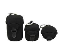 GLBMLMTHZP Bolsa de Lentes de Neopreno Bolsa de Lente Ajuste for Canon EF-M 18-15 0mm 18-55mm 55-200mm Fit for Sony E 10-18mm Fit for la cámara sin Espejo de Nikon Bolso de la cámara(SML)