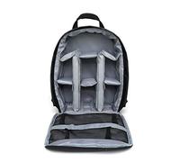 GLBMLMTHZP Bolsa de Mochila de cámara de fotografía a Prueba de Agua Vídeo de Mochila DSLR Bolsa de cámara Apta for Nikon Fit for Canon Bolso de la cámara(Gray)