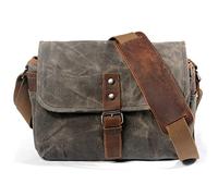 GLBMLMTHZP Bolso de cámara impermeable retro bolsa de fotografía de lienzo Mini de un solo mensajero Slr Bolsa de la correa for el hombro Ajuste for Sony Fit for Nikon Fit for Canon bolso de la cámara
