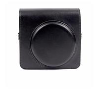 GLBMLMTHZP Camera Bag Retro PU Leather Case Shoulder Strap Bag Portable Protective Bag Fit For FUJIFILM Fit For Square SQ6 Bolso de la cámara(B)