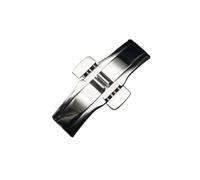 GLBMLMTHZP Cierre de metal sólido de acero inoxidable for doble pulsador plegable reloj hebilla mariposa despliegue cuchillo reloj accesorios Hebilla de mesa(2.5x14mm)