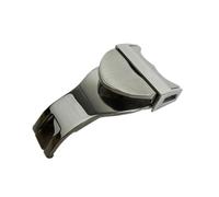GLBMLMTHZP Cierre de plegado de seguridad de acero inoxidable de 18 mm de alta resistencia, correa de despliegue de la correa Ajuste de la hebilla for la hebilla de implementación de Tudor for la corr