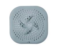 GLBMLMTHZP Colador de silicona for desagüe ducha, recogedor pelos, tapa for bañera baño con ventosa 5,9 pulgadas, apto for y cocina Cubierta de drenaje de piso de acero(Verde)