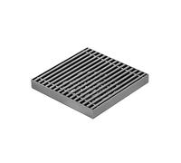 GLBMLMTHZP Desagüe de piso acero inoxidable 304, desagües ducha desodorante for jardín al aire libre gran desplazamiento for baño hotel Cubierta de drenaje de piso de acero