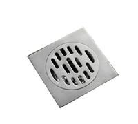 GLBMLMTHZP Desagües de piso acero inoxidable, escurridor antiolor, colador ducha, cubierta for lavadora, fugas tierra, accesorios for cocina y baño Cubierta de drenaje de piso de acero