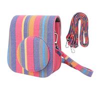 GLBMLMTHZP Foto estudio CLORURO DE POLIVINILO Bolsa de cámara Funda protectora Bolso protector de cámara instantánea for correa de hombro Ajuste for Fujifilm Instax Mini 11/9/8 bolso de la cámara(Rain