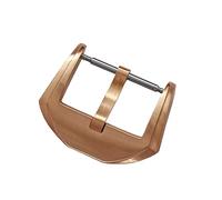 GLBMLMTHZP Hebilla de bronce 22 Hebilla de la lengua completamente cepillada 22 mm 3.0 Hebilla del reloj Adecuado for la correa de goma de cuero Reloj de relojes Accesorios Cierre Hebilla de mesa