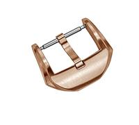 GLBMLMTHZP Hebilla de lengua de bronce completamente cepillada 22 mm 3.0 for barras de resorte Hebilla de mesa