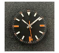 GLBMLMTHZP Juego de manos luminoso verde de 29mm y reloj de manos compatible for MIYODA 8215/8200/8205 / 821A Compatible for Mingzhu 2813/3804 Relojes de movimiento Accesorios Esfera del reloj(Noir)