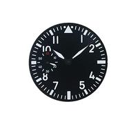 GLBMLMTHZP Mira accesorios 3 9mm Fuerte azul luminoso 6498 Sustituto Big Pilot Dial literalmente adecuado compatible for Eta6498, st3620 Movimiento Esfera del reloj(Taille unique)
