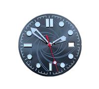 GLBMLMTHZP Modificado Skx007 Ver puntero Japón NH35 / NH36 for dial negro accesorios luminosos C3 adecuados for movimiento automático A7 Esfera del reloj(4)