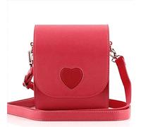 GLBMLMTHZP PU Bolso de cámara de Cuero Durable a Prueba de Agua Cubierta de cámara roja a Prueba de Golpes Funda Ajuste for Polaroid Mini8 / 11/9 / SQ1 Bolso de la cámara