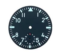 GLBMLMTHZP Reloj Accesorio Dial 38.8mm verde luminoso, adecuado for 6497, 6498, 3600 movimientos, adecuado for una caja de 47 mm Esfera del reloj(38.8mm 1)