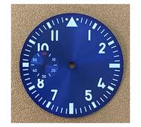 GLBMLMTHZP Reloj Accesorio Dial 38.8mm verde luminoso, adecuado for 6497, 6498, 3600 movimientos, adecuado for una caja de 47 mm Esfera del reloj(38.8mm 2)