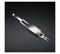 GLBMLMTHZP Reloj Accesorios de pulsera Cierre plegable de acero inoxidable 18 mm 20 mm No. 2 Correa de negocio Cierre de hebilla adecuado Compatible for Omega Compatible for Seamaster 007 Hebilla de m