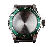 GLBMLMTHZP Reloj caso para NH35 / 36 movimiento acrílico cúpula cristal DE/G aluminio bisel 120 Haga clic en ver accesorios 5Atm caja de reloj