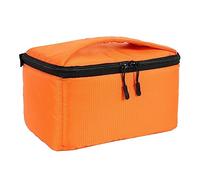 GLBMLMTHZP SLR Bolso de cámara for particiónMitifuncional Impermeable Video Al Aire Libre Digital Bolso de cámara portátil SLR Bolsa de cámara Apta for Nikon Fit for Canon Bolso de la cámara(Orange M