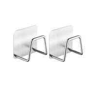 GLBMLMTHZP Soporte for esponjas de fregadero acero inoxidable 1 a 6 piezas, escurridor autoadhesivo, estante secado, ganchos pared for el hogar, organizador almacenamiento Gancho para baño(One Size)