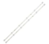 GLBMLMTHZP Tira de LED de 2 piezas compatible for 32LH0202 32HH1830 PK-32D16T KJ32D06-ZC22AG-20E 09 12 303KJ320044 KM0320LDCH HTV-32R01-T2C/A4/B V320BJ6-Q01 Barra de retroiluminación