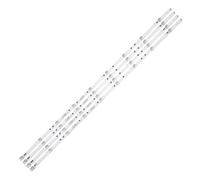 GLBMLMTHZP Tira de retroiluminación LED compatible for JL. D50091330-006ds-m V02 303cx500062 St-5050 5050b Cx50d09-zc56ag-01 Dexp U50f7000e Skyline 50LST5970 Barra de retroiluminación