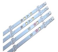 GLBMLMTHZP Tira de retroiluminación LED de 7 LED y 805 mm compatible for Vestel 17DB43H P43d300 LB43007 17DLB43VLXR1 VES430UNDL-2D-N12 VES430UNDA-2D-N12 Barra de retroiluminación