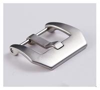 GLBMLMTHZP Tornillo de tornillo de acero inoxidable 316L Correa de correa de correa 18 mm 20 mm 22 mm accesorio de hebilla de plata negra compatible for Casio compatible for Huawei Hebilla de mesa(20m