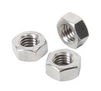 GLBMLMTHZP Tuerca de rosca izquierda for rotación inversa M4 M5 M6 M8 M10 M12 M16 M20 304 A2-70 Hexágono interior acero inoxidable Tuercas cuadradas(10pc M18)