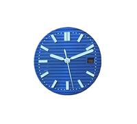 GLBMLMTHZP Ver accesorios de 30,5 mm que incluyen dial y manos están equipados con movimiento automático japonés NH35 / NH36 / 4R Verde luminoso Esfera del reloj(D)