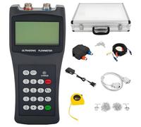 GLBMXDD Caudalímetro portátil para líquidos, con Sensor de Pinza, para Agua. Rango de caudal: ±32 m/s (±104 pies/s), para tuberías de Cobre/PVC y Aguas residuales industriales All(DN15-6000)