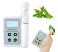 GLBMXDD Medidor portátil de clorofila, con área de medición de 2 mm x 2 mm, monitoreo de Temperatura de Las Hojas, para Agricultores y jardineros Nutrition