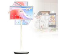 GLBMXDD Tableta Inteligente portátil con cámara, Reproductor Multimedia portátil, 1080P con batería integrada de 6-8 Horas, Ideal para Cine en casa y presentaciones en la Oficina 27inch8+128G
