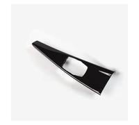 GLBSNMAP Embellecedores for Botones de Cambio de Marchas Central, Cubierta for Panel Multimedia, Compatible con BMW Serie 3, 4, 3GT, F30, F32, F35 y F36(Piano Black)