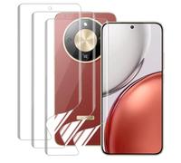 Glcrrpu Paquete de 3 películas de hidrogel para Honor Magic 8 Lite, película protectora de hidrogel transparente, suave, HD transparente, antiburbujas, autorreparable, fácil instalación (no vidrio)