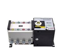 GLD-800/4P 800A 1000A 4P Generador ATS Interruptor de Transferencia Automático de Doble Potencia Disyuntor AC220V Voltaje de Control(1000A AC220V)