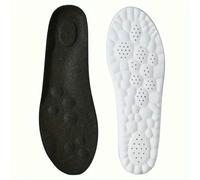 GLDFW - 1 par/2 pares/4 pares de plantillas deportivas de látex suaves para zapatos, plantillas ortopédicas con soporte de arco, plantilla desodorante transpirable