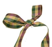 GLDFW - 1 par de cordones marrones para otoño e invierno, estilo británico, entramado, para mujeres y hombres, botas deportivas, informales, zapatos retro, Cuadrícula verde y amarilla, 120