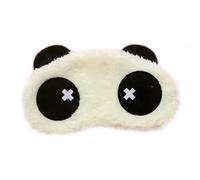 GLDFW - Antifaz de peluche con diseño de panda para dormir, bloqueo de luz, suave, cómoda, para niñas, mujeres, adultos, viajes y uso doméstico