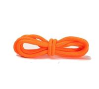 GLDFW - Zapatillas unisex redondas y coloridas para senderismo, cordones negros, se adaptan a todas las botas deportivas de moda, cordones, 8 naranjas, 150